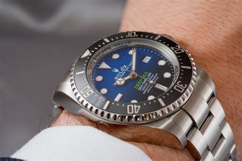 blue deep sea rolex